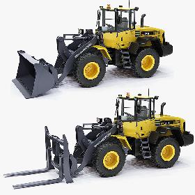 Wheel loader Komatsu WA250 2012 construction equipment engineering transport